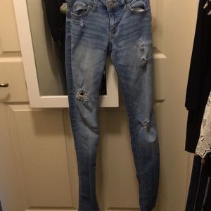 Hollister distressed jeans
